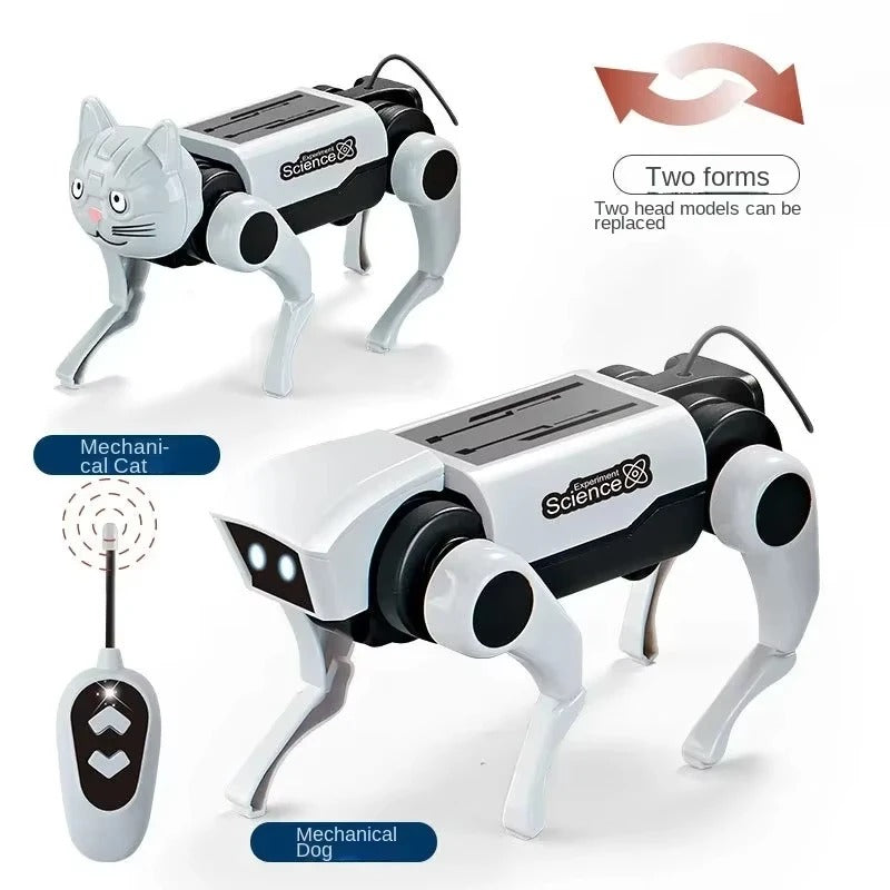 Smart DIY Robot Dog Toy for Kids