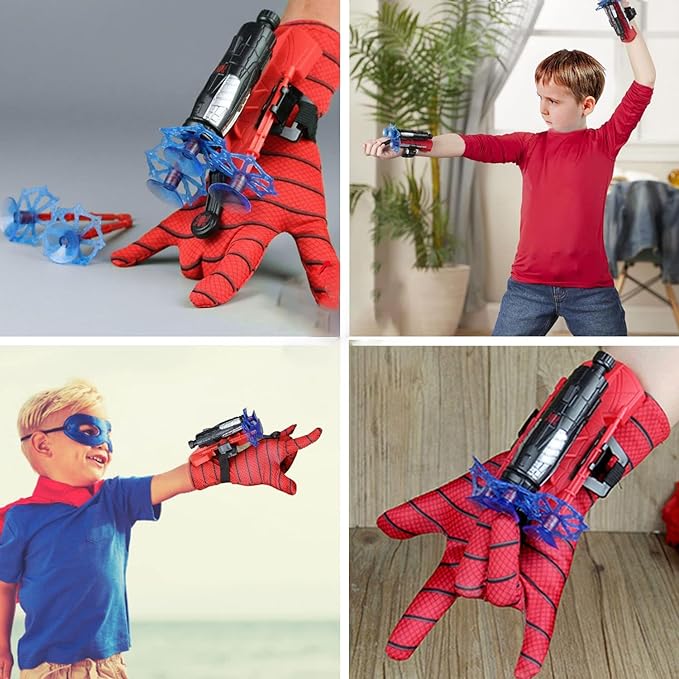 Spider Web Launcher – Rapid-Fire Suction Cup Shooter for Kids