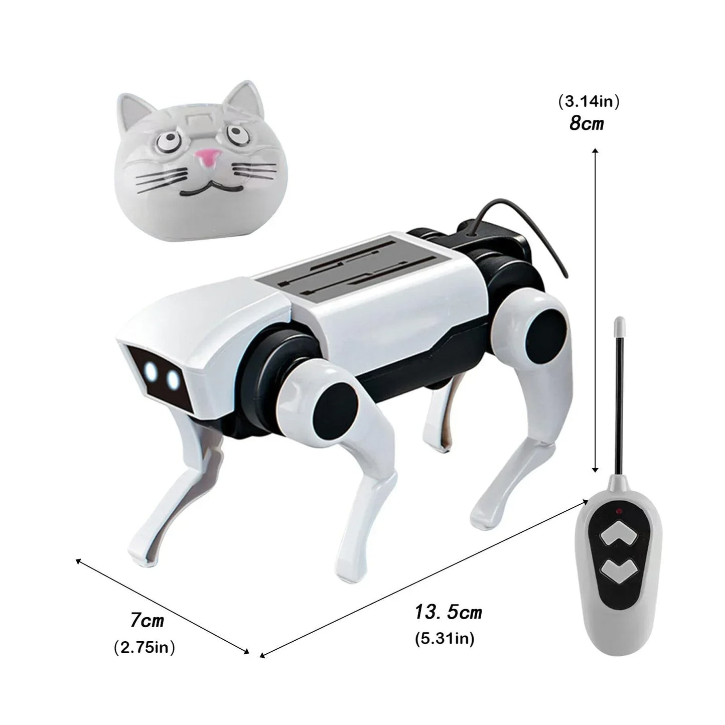 Smart DIY Robot Dog Toy for Kids